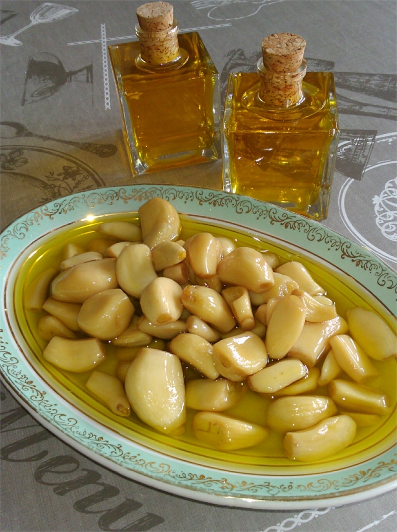 Ajos Confitados