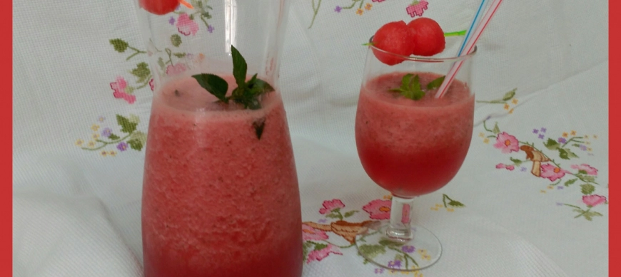 SORBETE DE SANDIA CON THERMOMIX