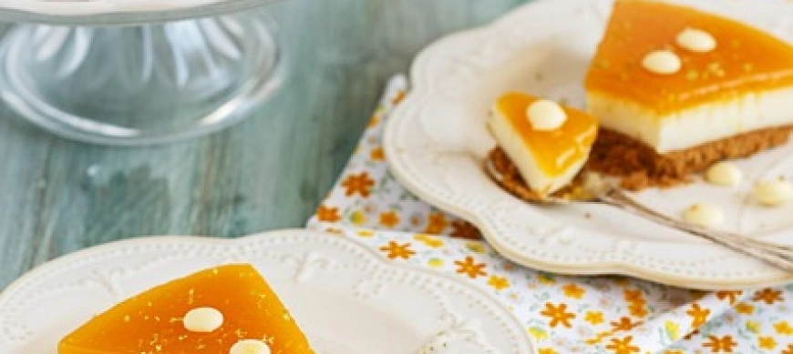 TARTA DE QUESO Y MEMBRILLO CON THERMOMIX