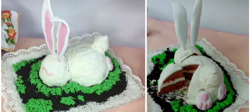 Tarta Conejo de Pascua con Thermomix