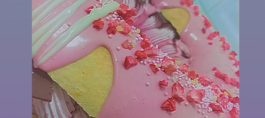 ROSCÓN ROSA DE FRAMBUESAS CON THERMOMIX