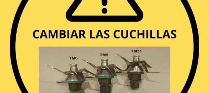 Cuando cambiar las cuchillas de tu Thermomix®