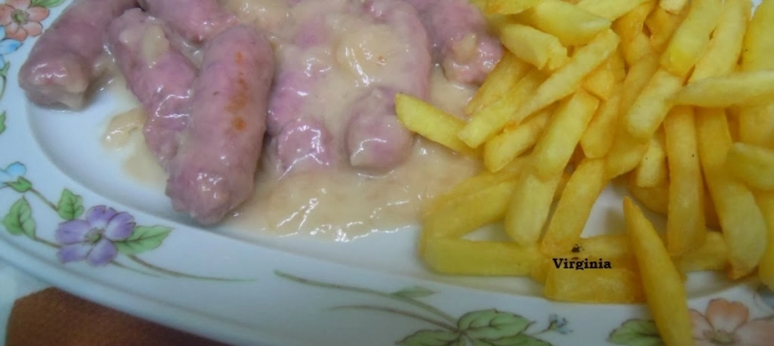 SALCHICHAS AL VINO CON THERMOMIX