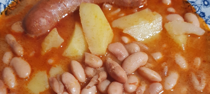 POTAJE DE JUDIAS, CHORIZO Y MORCILLA CON THERMOMIX DE ENCARNI PÉREZ