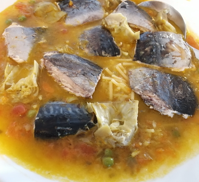 Fideos con bonito con Thermomix