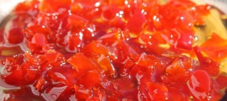 PIMIENTOS CONFITADOS CON THERMOMIX