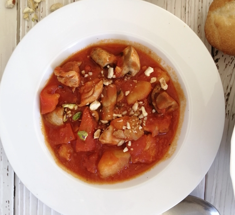 ESTOFADO DE POLLO CON CHORIZO Y PATATAS CON THERMOMIX®