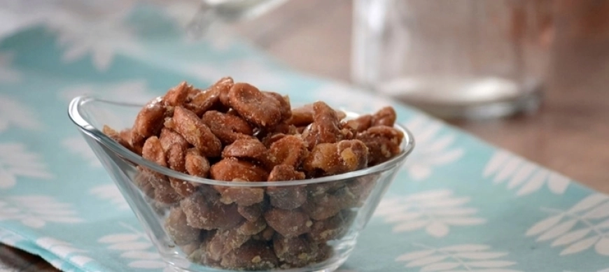 CACAHUETES TOSTADOS CON MIEL Y CON Thermomix