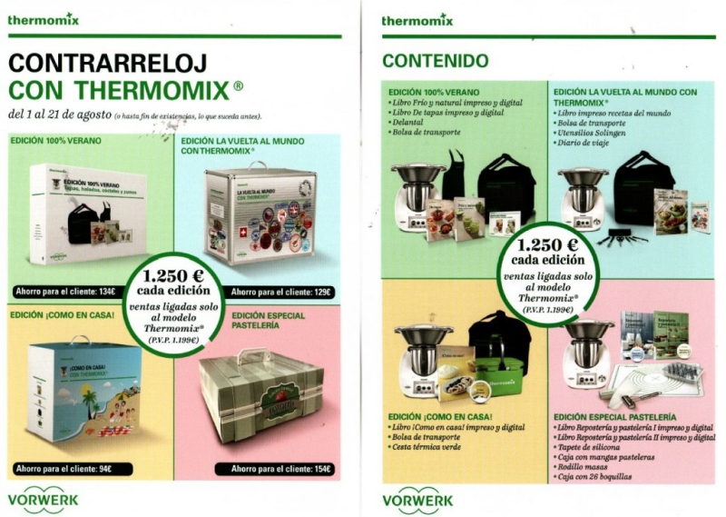 PROMOCION AGOSTO DE Thermomix®