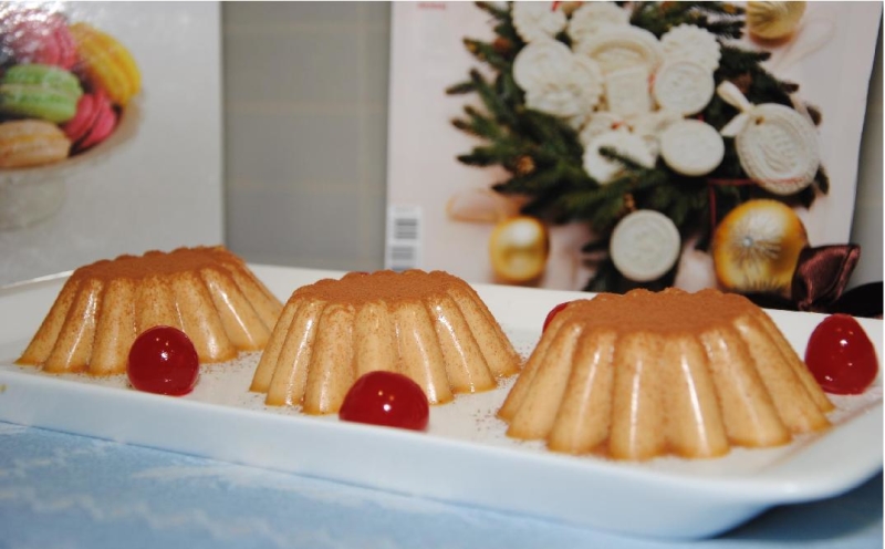 Panna cotta de turrón de Jijona