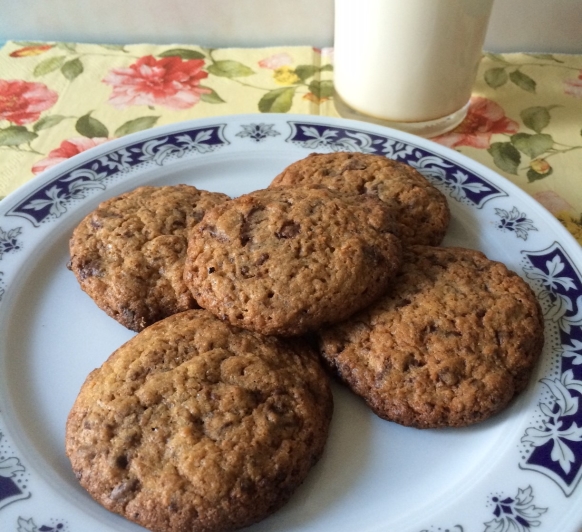 Cookies integrales con Thermomix ® (galletas integrales con pepitas de chocolate)