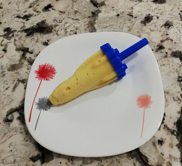 HELADO CREMOSO DE MANGO, PLÁTANO Y MARACUYÁ