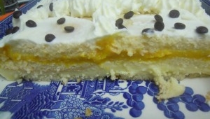 TARTA DE MELOCOTON SIN HORNO con Thermomix®